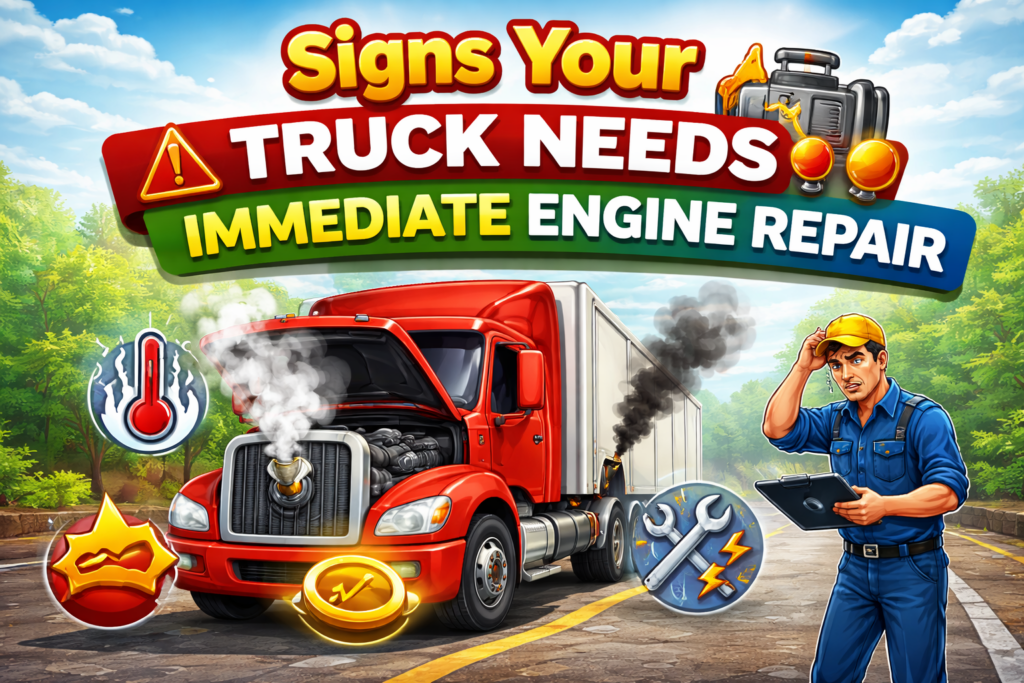 diesel engine warning signs