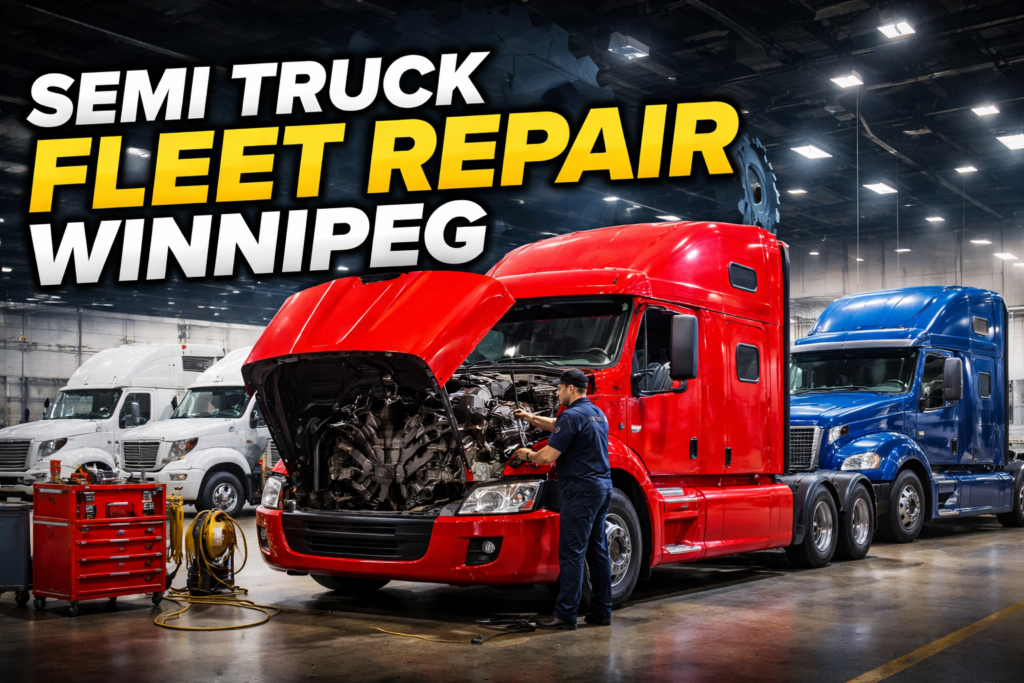 semi truck fleet repair Winnipeg