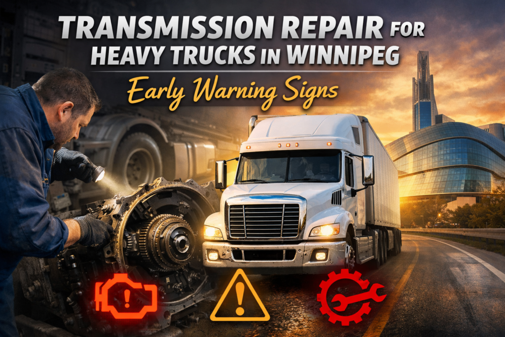 Transmission Repair for Heavy Trucks in Winnipeg