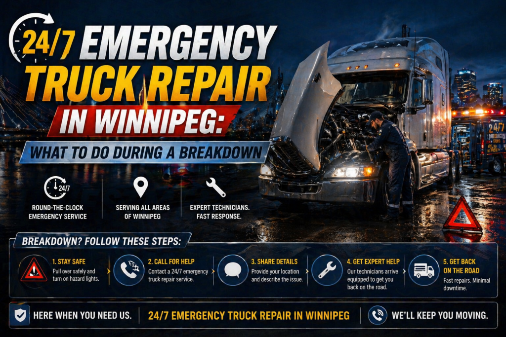 24/7 Truck Repair Winnipeg
