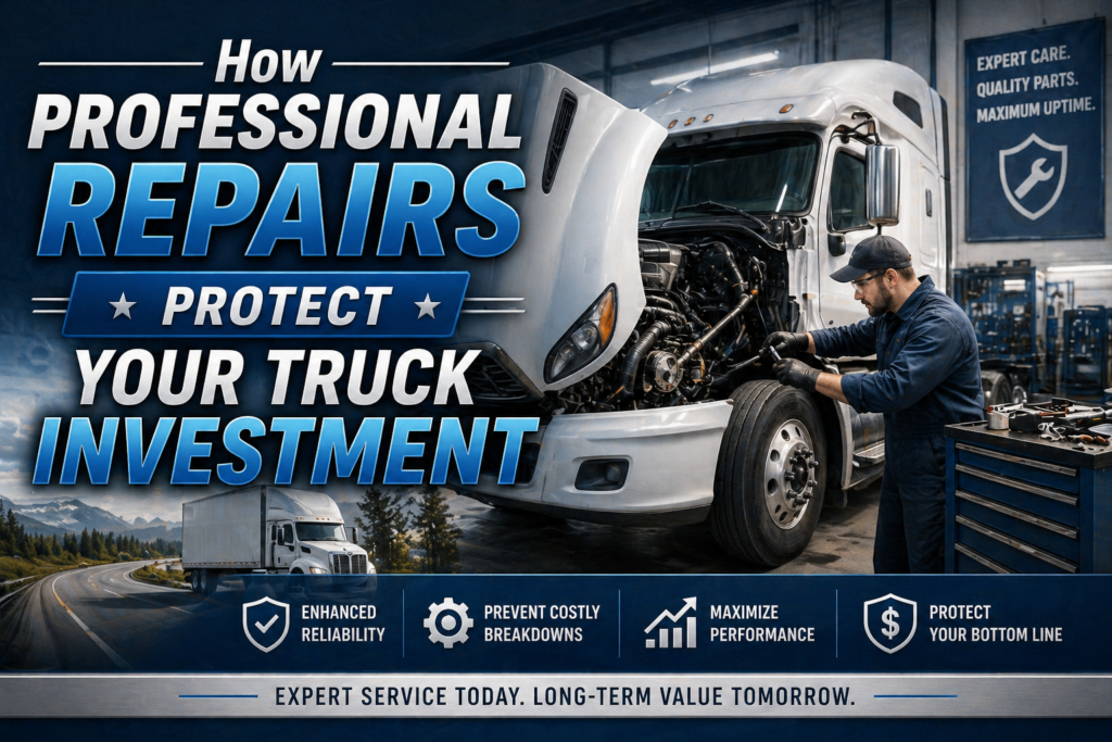 how to maintain commercial trucks