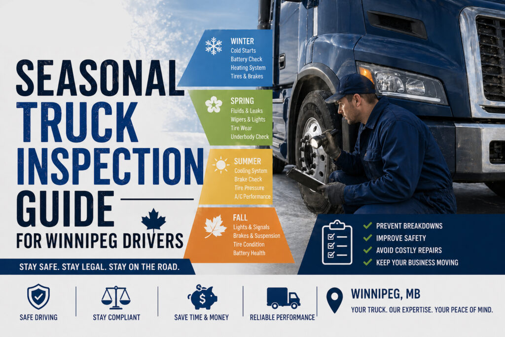 winter truck maintenance Winnipeg