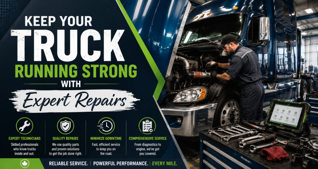 Quick Truck and Trailer Repair Winnipeg