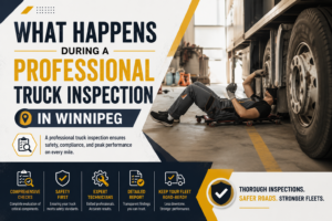 truck brake inspection Winnipeg