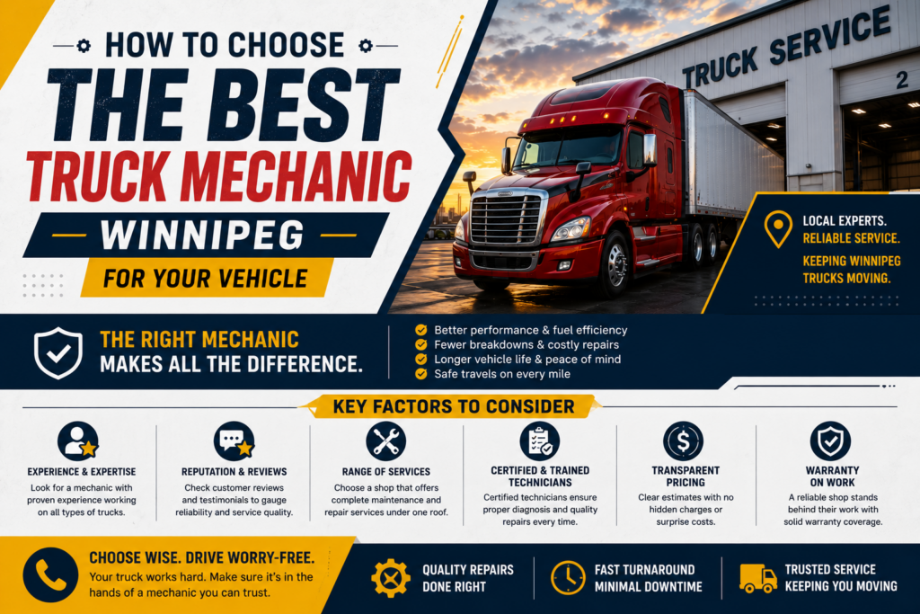 truck engine repair Winnipeg