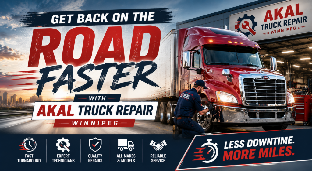 quick truck and trailer repair Winnipeg