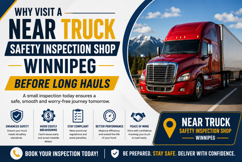 commercial truck safety inspection Winnipeg