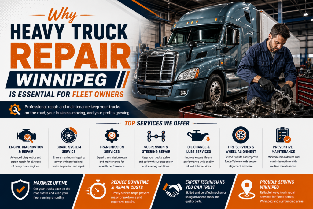 Heavy Duty Truck Repair Winnipeg