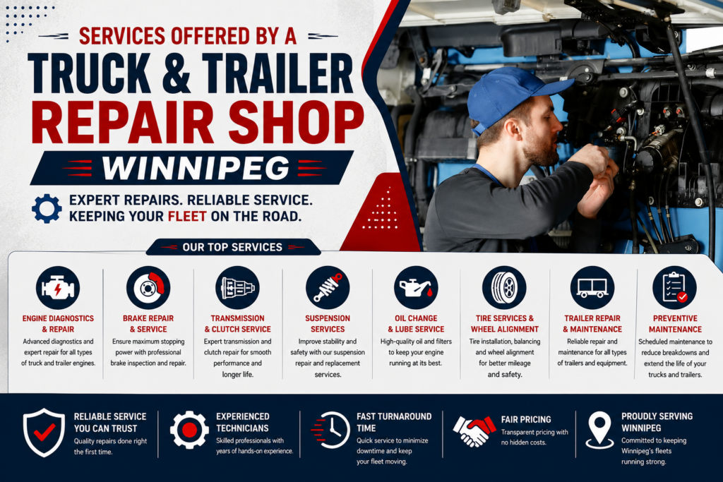 24 Hour Truck Repair Winnipeg