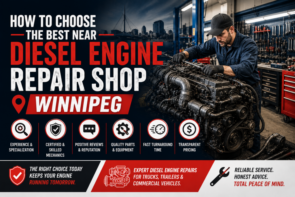 Detroit Diesel Repair Winnipeg