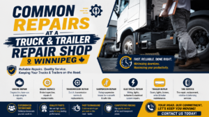 Truck and trailer maintenance Winnipeg repair services