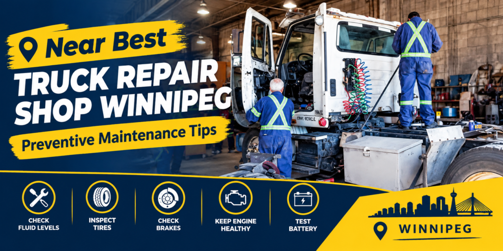 Truck repair and maintenance Winnipeg services