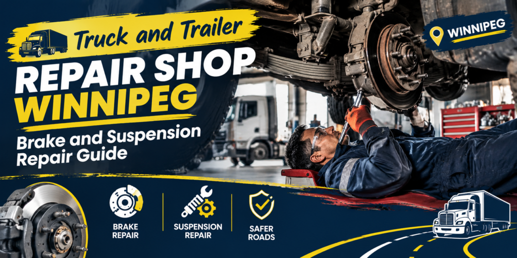 Truck leaf spring repair Winnipeg for heavy-duty truck suspension