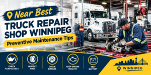 How to prevent truck breakdowns with preventive truck maintenance in Winnipeg