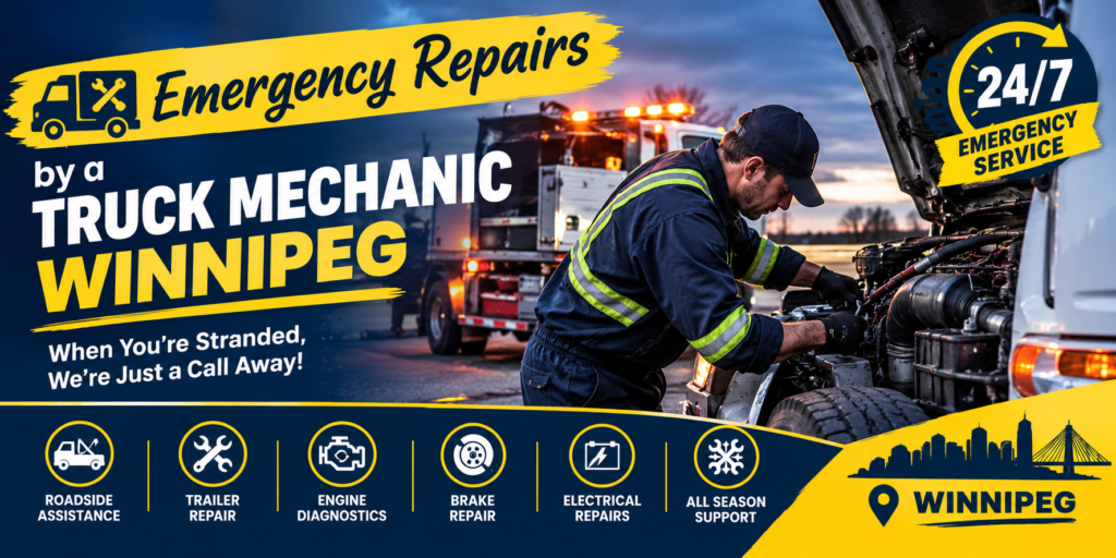 Commercial Truck Repair Winnipeg for Emergency Truck Repairs